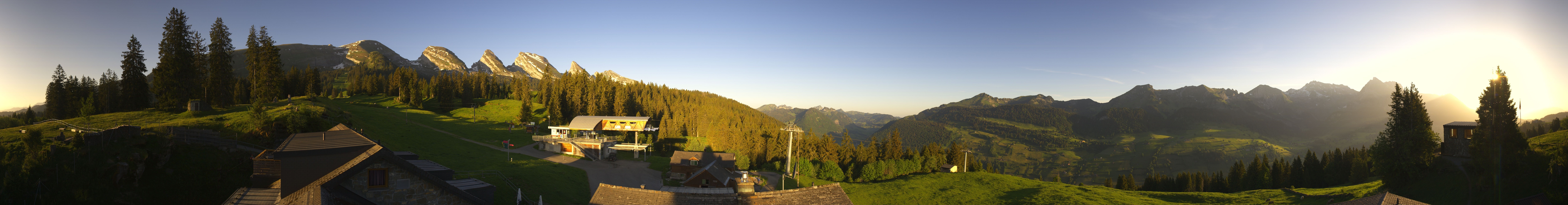 Archiv Foto Webcam Hotel Restaurant Alp Sellamatt Panoramacam