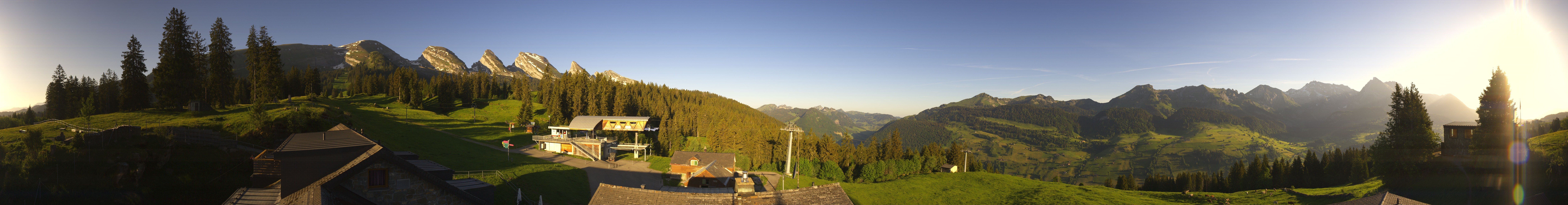 Archiv Foto Webcam Hotel Restaurant Alp Sellamatt Panoramacam