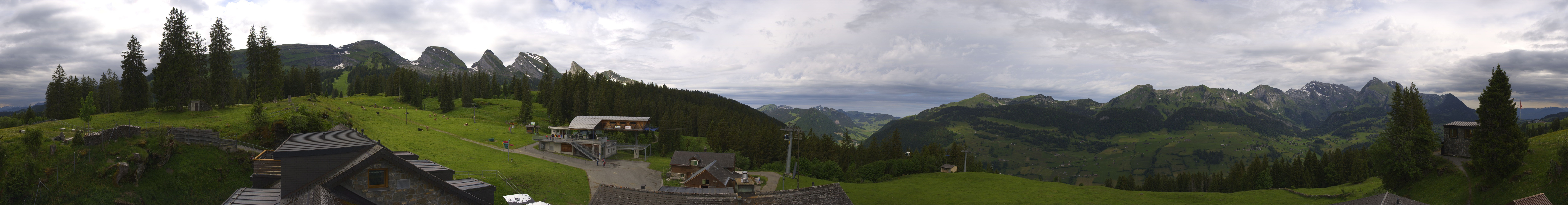 Archiv Foto Webcam Hotel Restaurant Alp Sellamatt Panoramacam