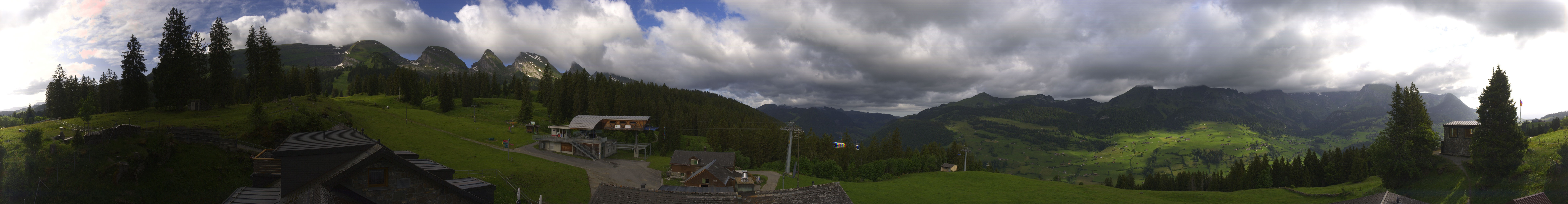Archived image Webcam Hotel Restaurant Alp Sellamatt Roundshot