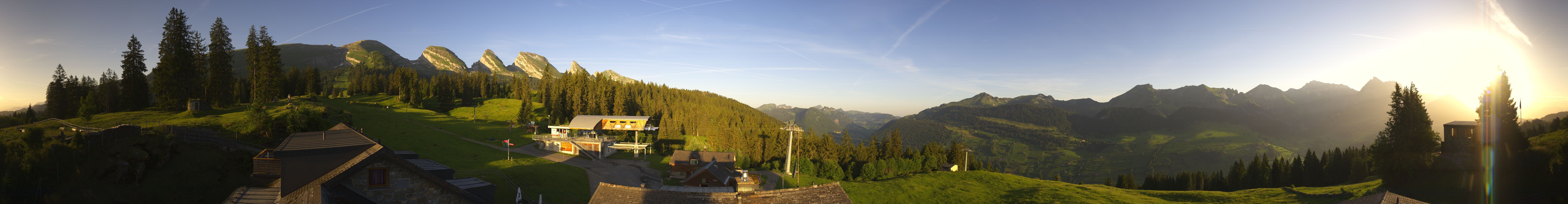 Archived image Webcam Hotel Restaurant Alp Sellamatt Roundshot