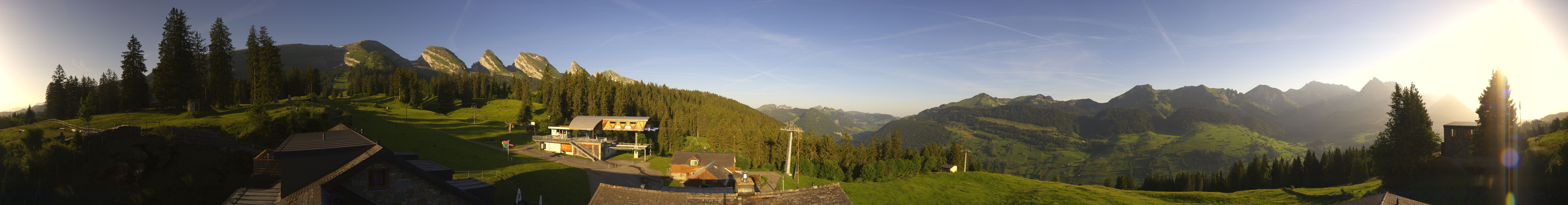Archived image Webcam Hotel Restaurant Alp Sellamatt Roundshot