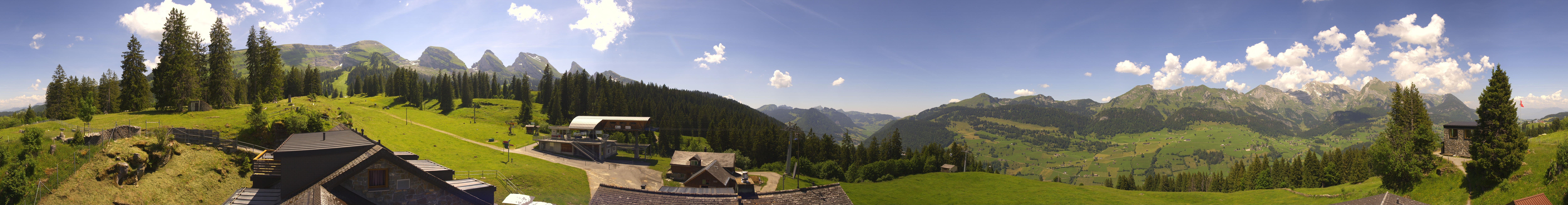 Archived image Webcam Hotel Restaurant Alp Sellamatt Roundshot