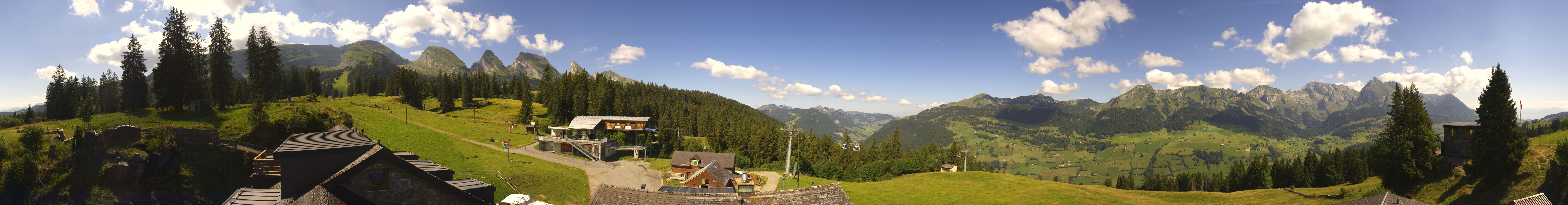 Archiv Foto Webcam Hotel Restaurant Alp Sellamatt Panoramacam