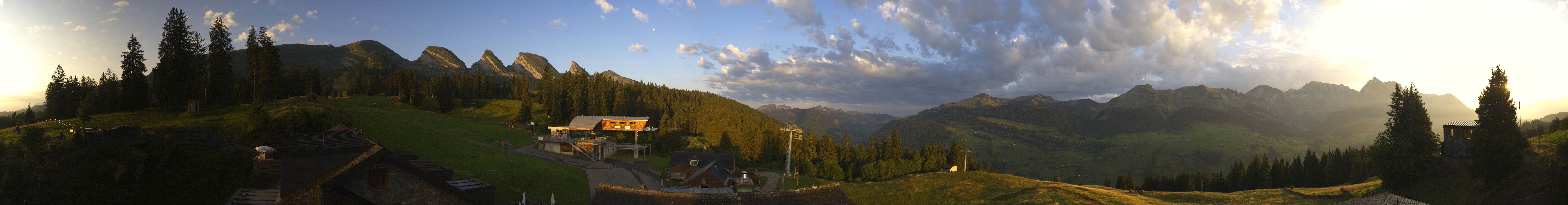 Archived image Webcam Hotel Restaurant Alp Sellamatt Roundshot