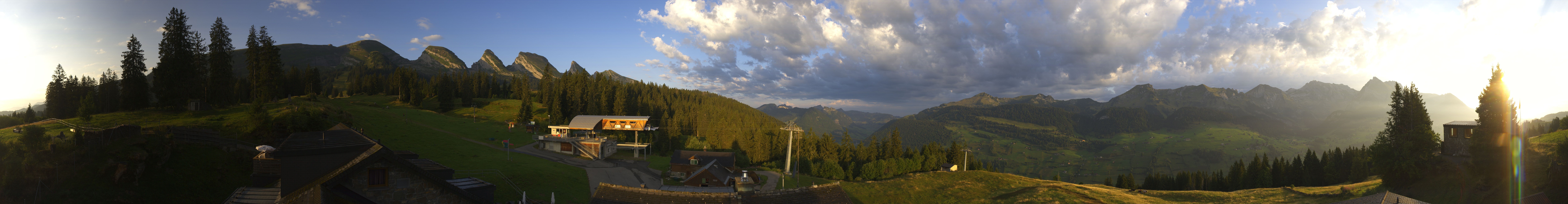 Archived image Webcam Hotel Restaurant Alp Sellamatt Roundshot