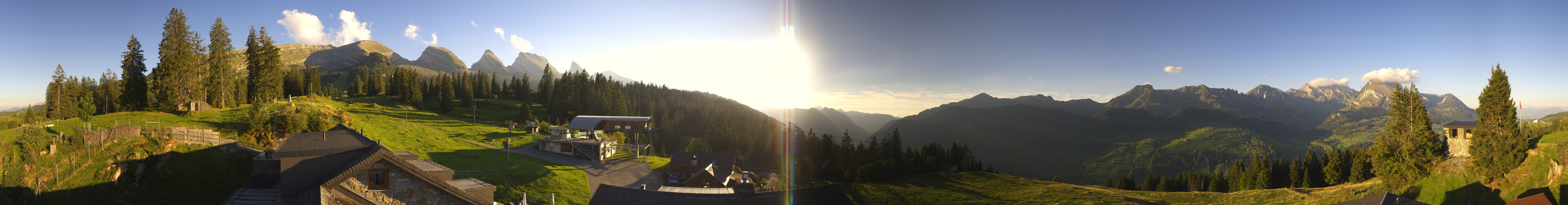 Archiv Foto Webcam Hotel Restaurant Alp Sellamatt Panoramacam