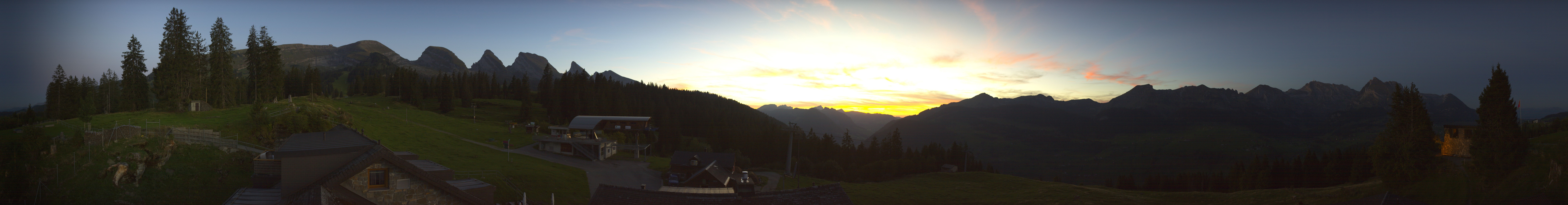 Archiv Foto Webcam Hotel Restaurant Alp Sellamatt Panoramacam