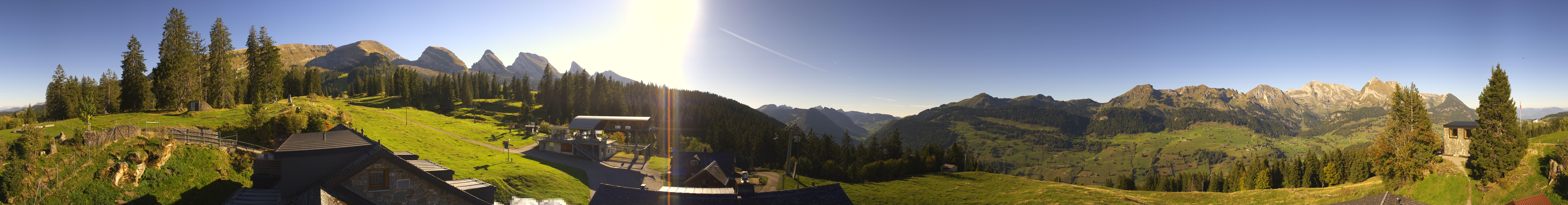 Archiv Foto Webcam Hotel Restaurant Alp Sellamatt Panoramacam