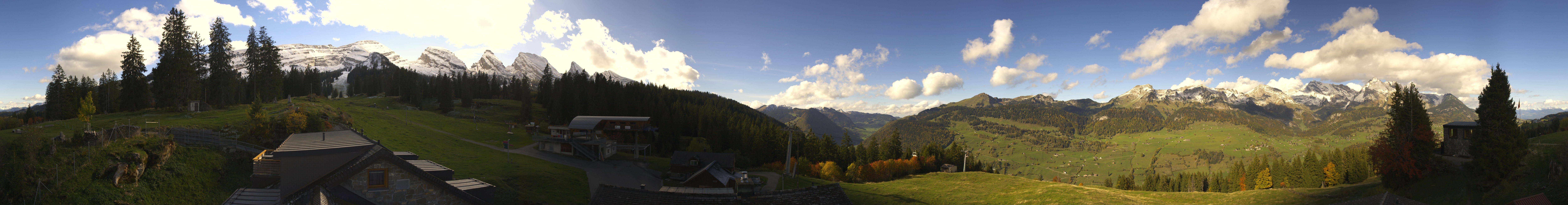 Archiv Foto Webcam Hotel Restaurant Alp Sellamatt Panoramacam
