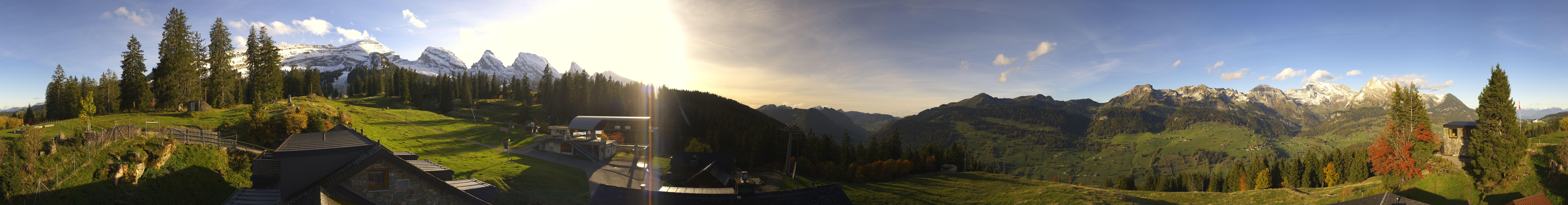 Archiv Foto Webcam Hotel Restaurant Alp Sellamatt Panoramacam