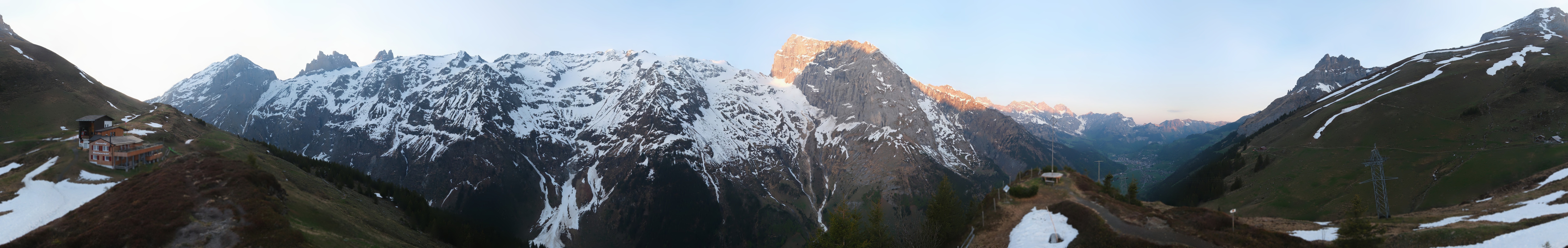 Archived image Webcam Engelberg Fuerenalp Roundshot