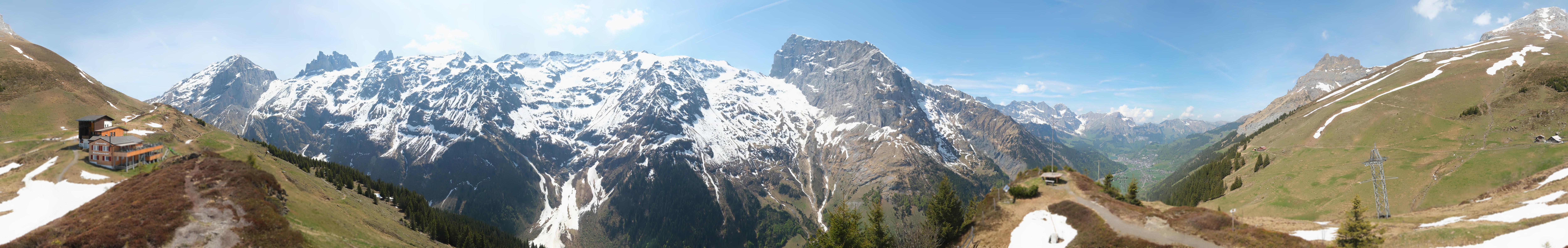 Archived image Webcam Engelberg Fuerenalp Roundshot