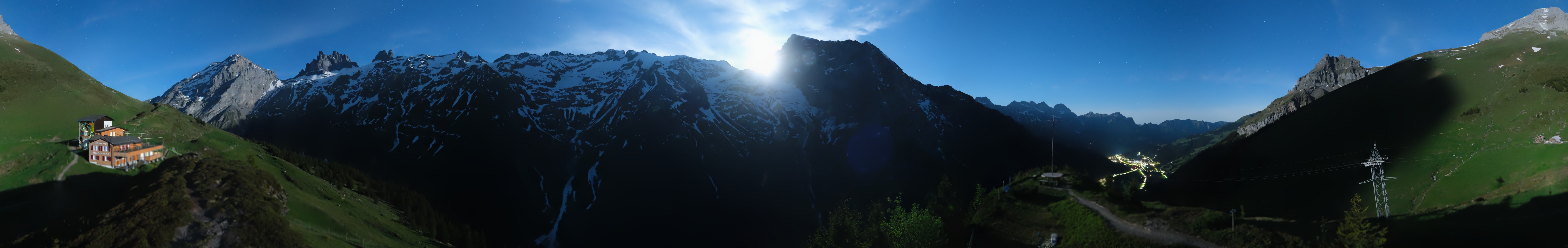 Archived image Webcam Engelberg Fuerenalp Roundshot