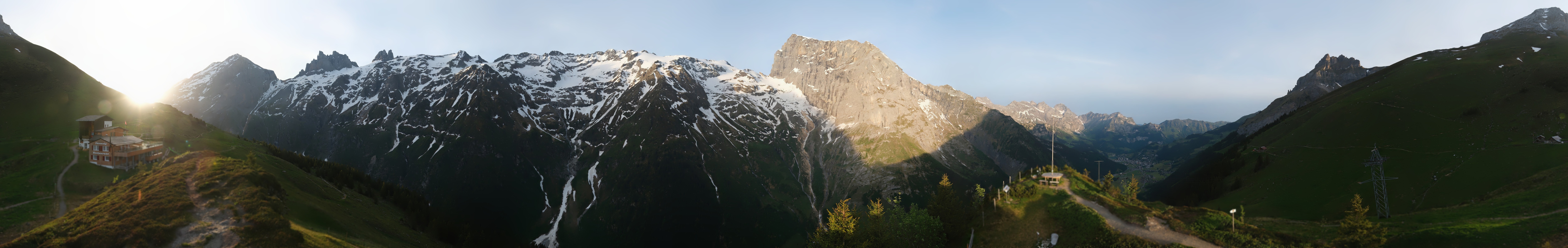 Archived image Webcam Engelberg Fuerenalp Roundshot