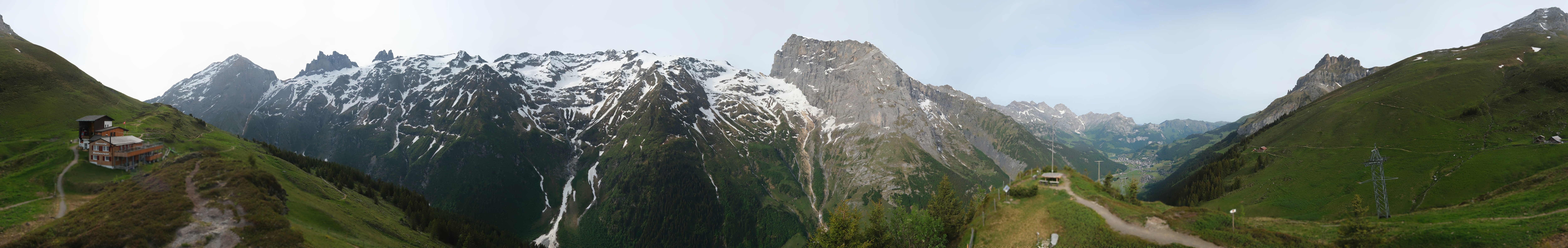 Archived image Webcam Engelberg Fuerenalp Roundshot