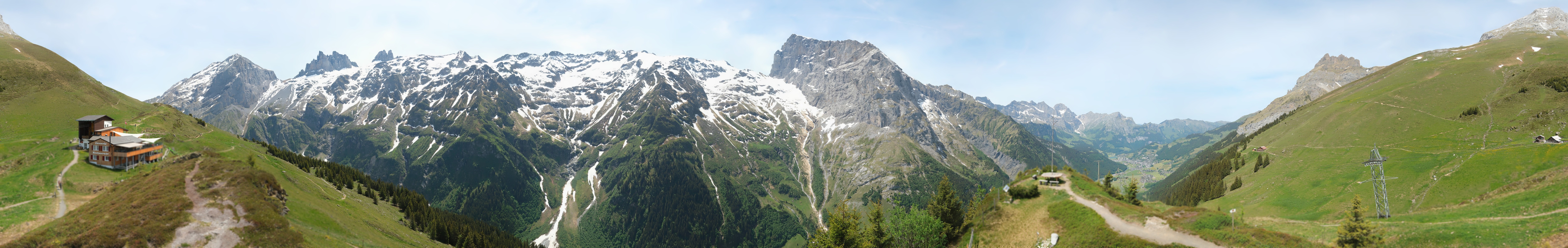 Archived image Webcam Engelberg Fuerenalp Roundshot