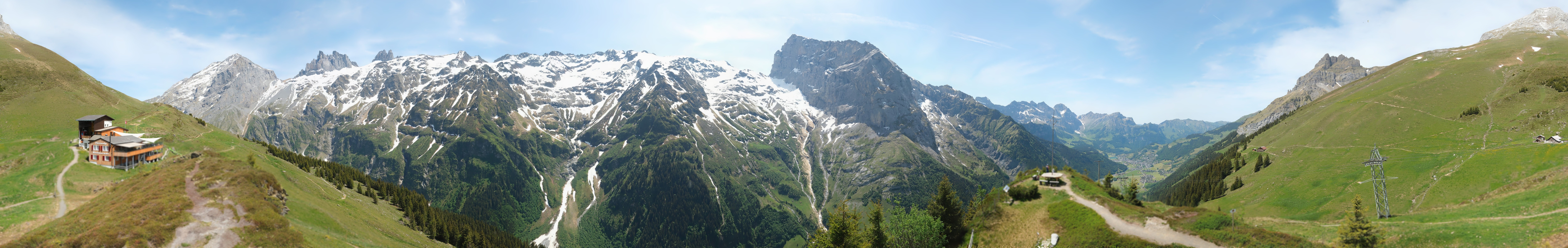 Archived image Webcam Engelberg Fuerenalp Roundshot