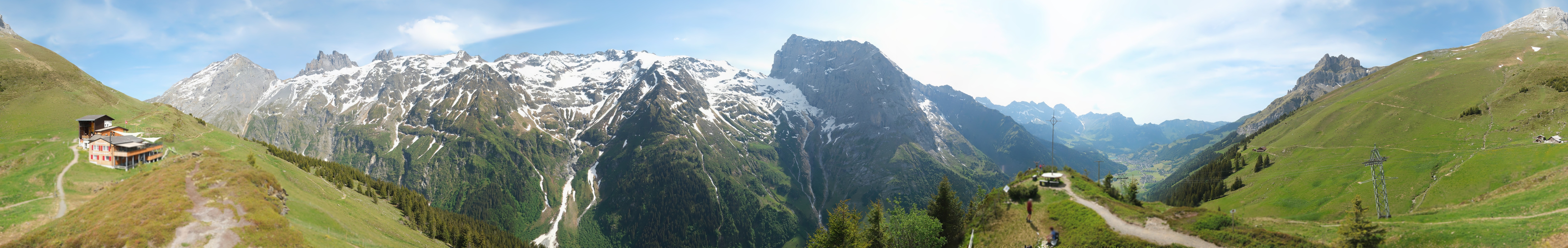 Archived image Webcam Engelberg Fuerenalp Roundshot