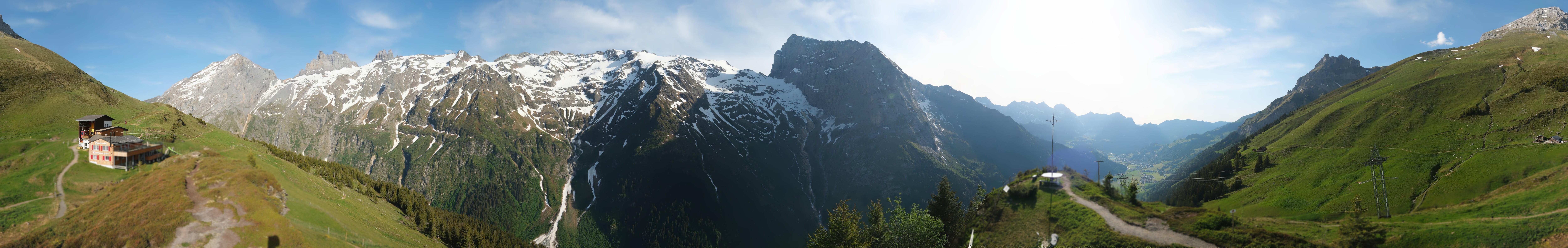 Archived image Webcam Engelberg Fuerenalp Roundshot