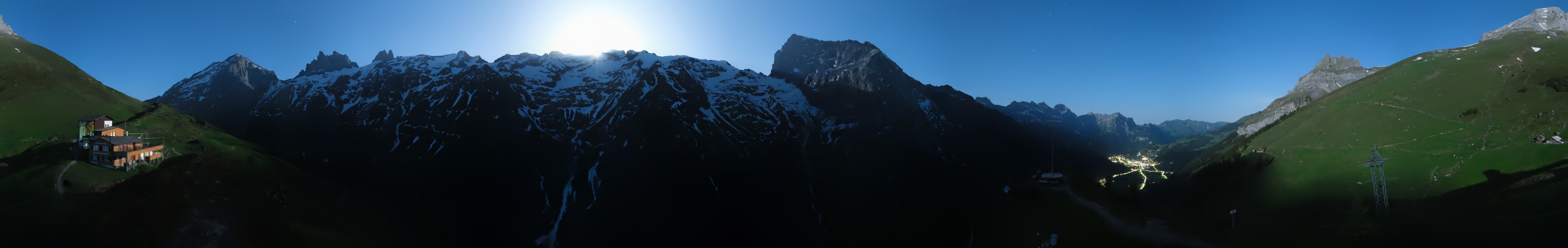 Archived image Webcam Engelberg Fuerenalp Roundshot