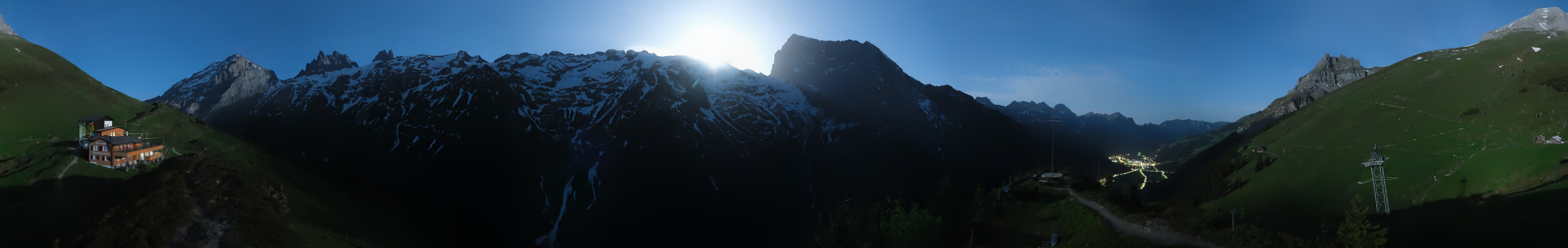Archived image Webcam Engelberg Fuerenalp Roundshot