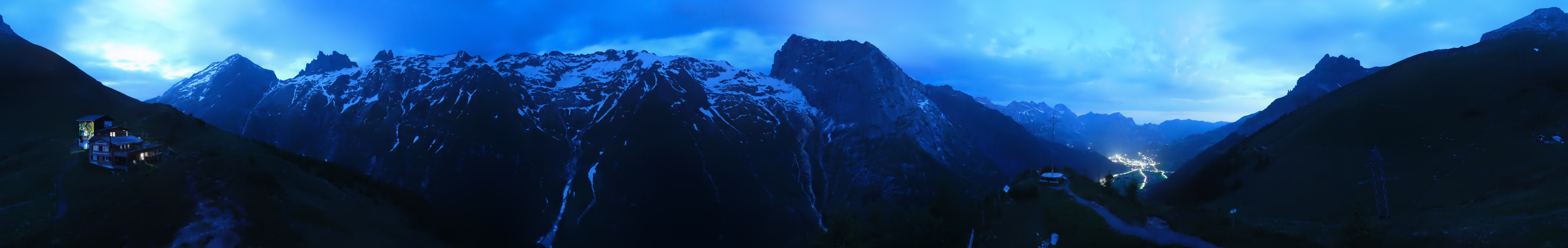 Archived image Webcam Engelberg Fuerenalp Roundshot