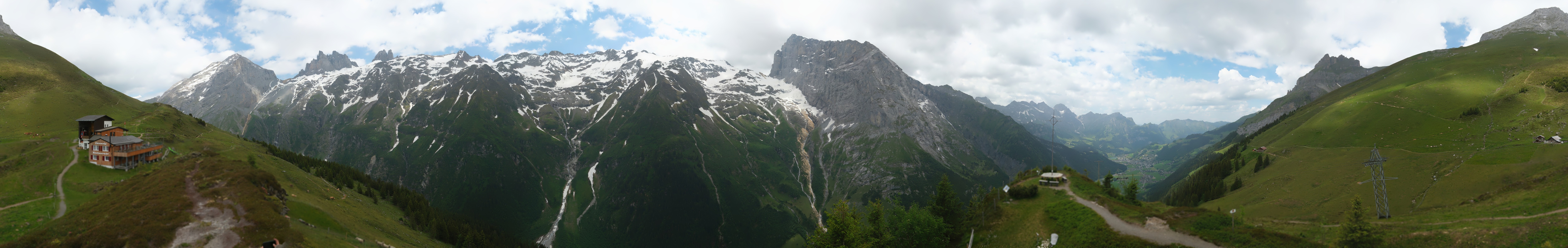 Archived image Webcam Engelberg Fuerenalp Roundshot