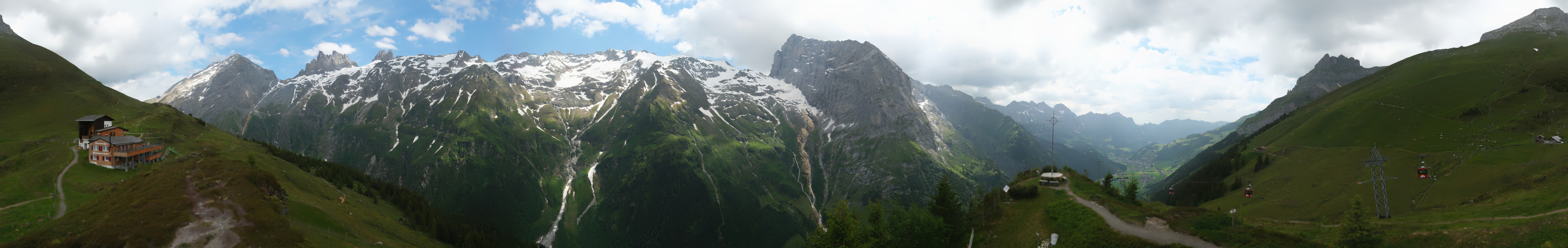 Archived image Webcam Engelberg Fuerenalp Roundshot