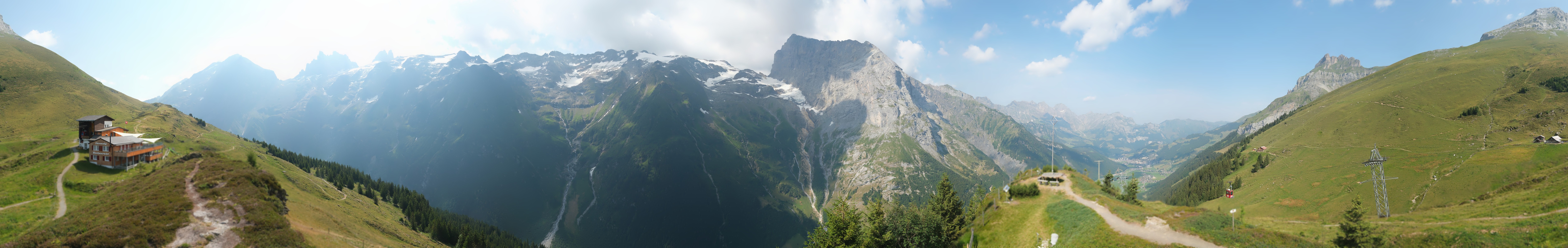 Archived image Webcam Engelberg Fuerenalp Roundshot