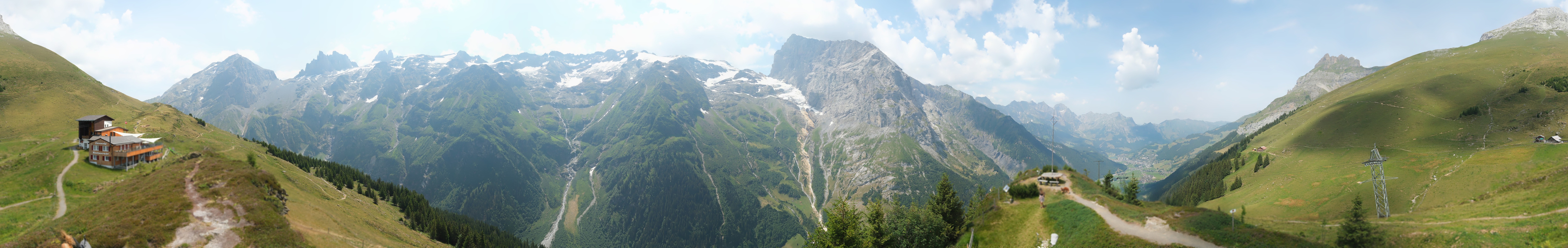 Archived image Webcam Engelberg Fuerenalp Roundshot