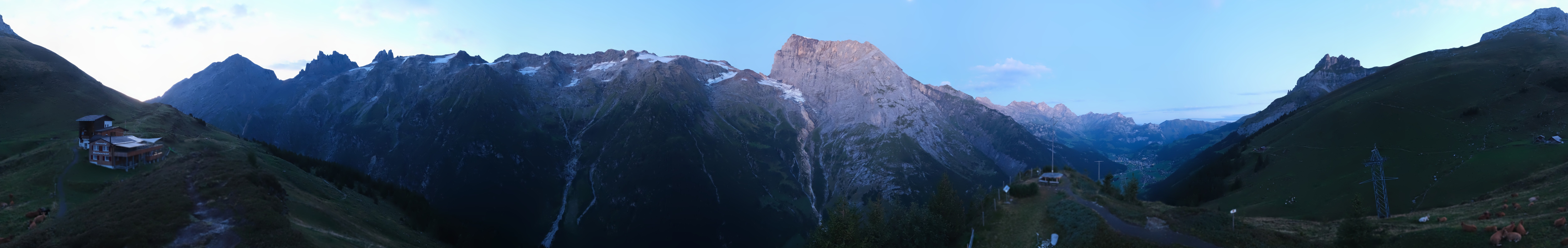 Archived image Webcam Engelberg Fuerenalp Roundshot