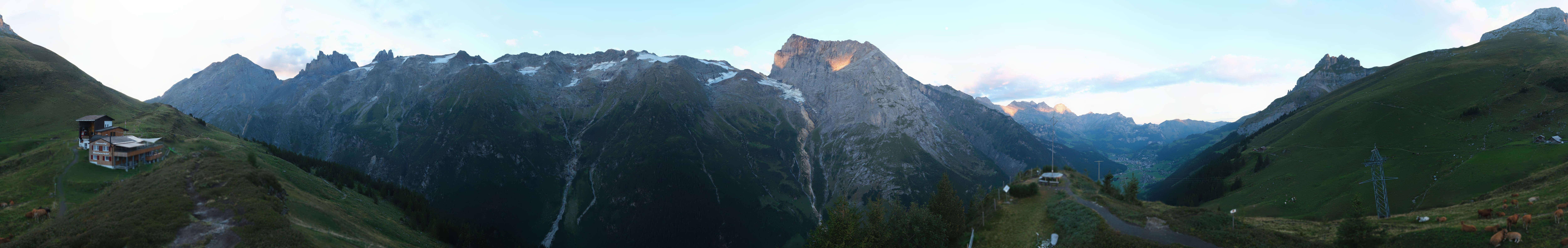 Archived image Webcam Engelberg Fuerenalp Roundshot