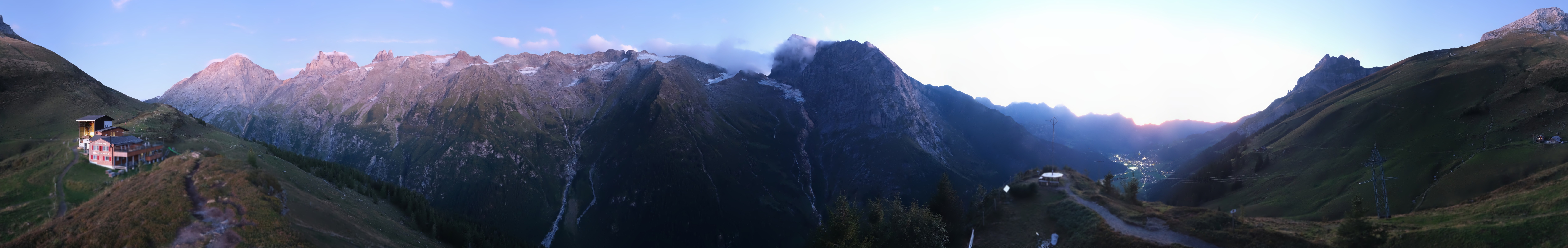 Archived image Webcam Engelberg Fuerenalp Roundshot