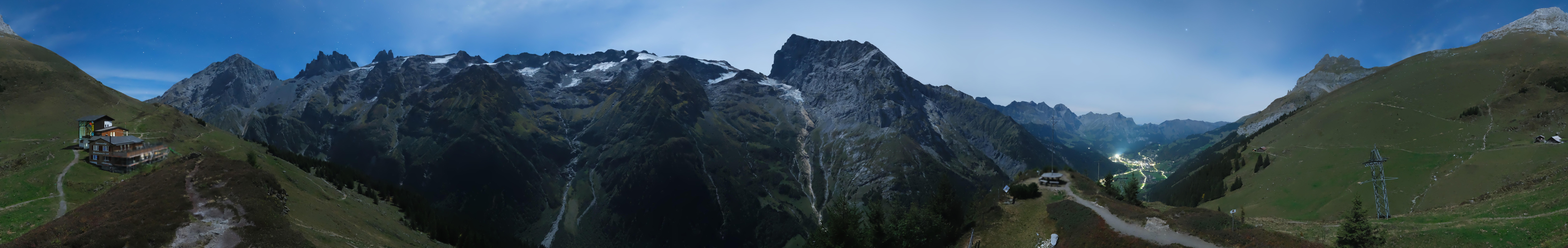 Archived image Webcam Engelberg Fuerenalp Roundshot