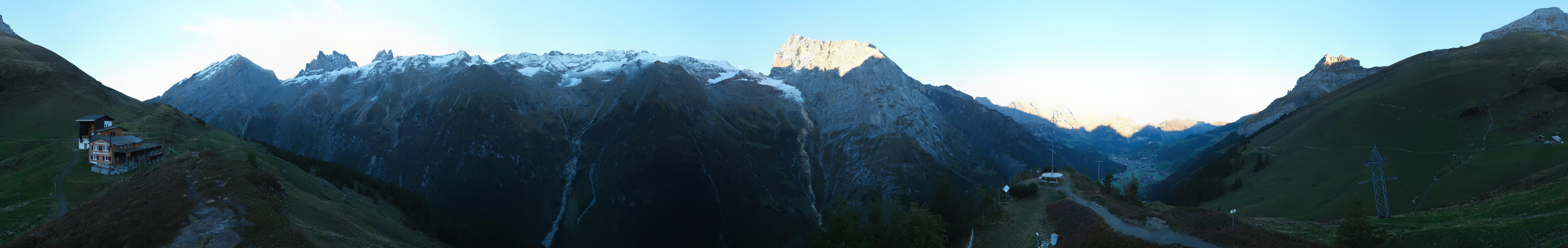 Archived image Webcam Engelberg Fuerenalp Roundshot