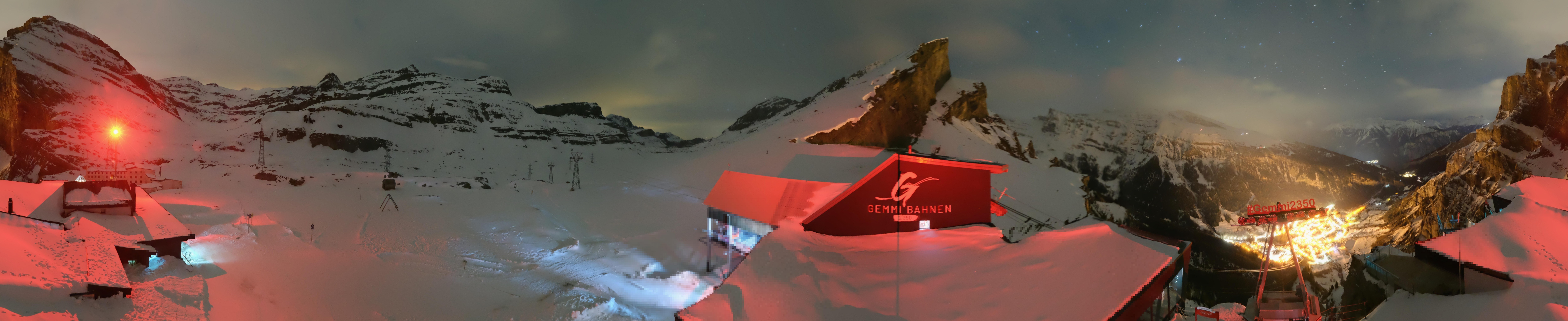 Archiv Foto Webcam Leukerbad: Gemmi Panoramacam