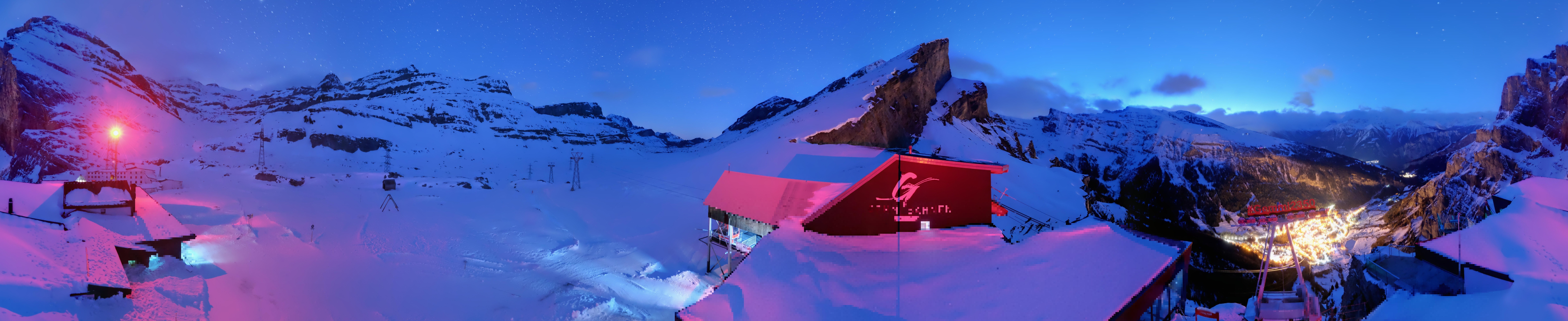 Archiv Foto Webcam Leukerbad: Gemmi Panoramacam