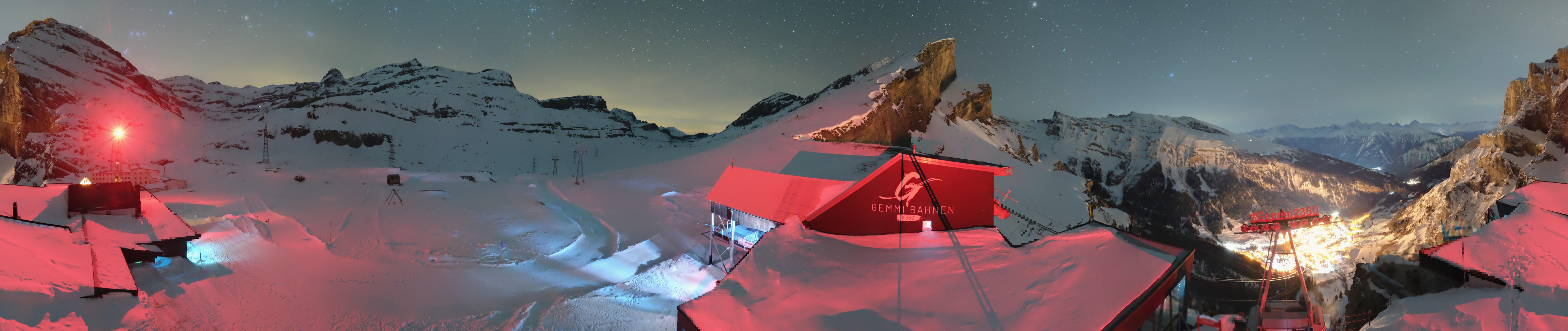 Archiv Foto Webcam Leukerbad: Gemmi Panoramacam