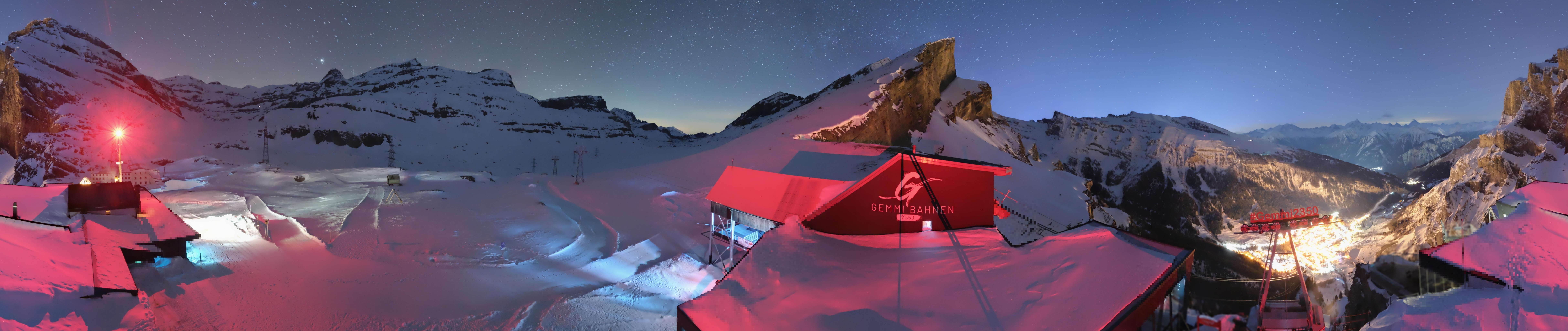 Archiv Foto Webcam Leukerbad: Gemmi Panoramacam