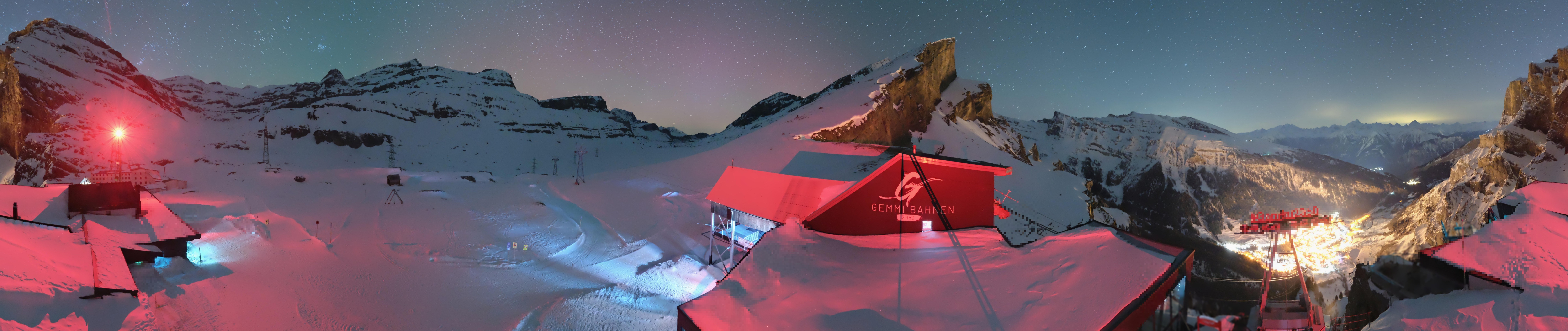 Archiv Foto Webcam Leukerbad: Gemmi Panoramacam