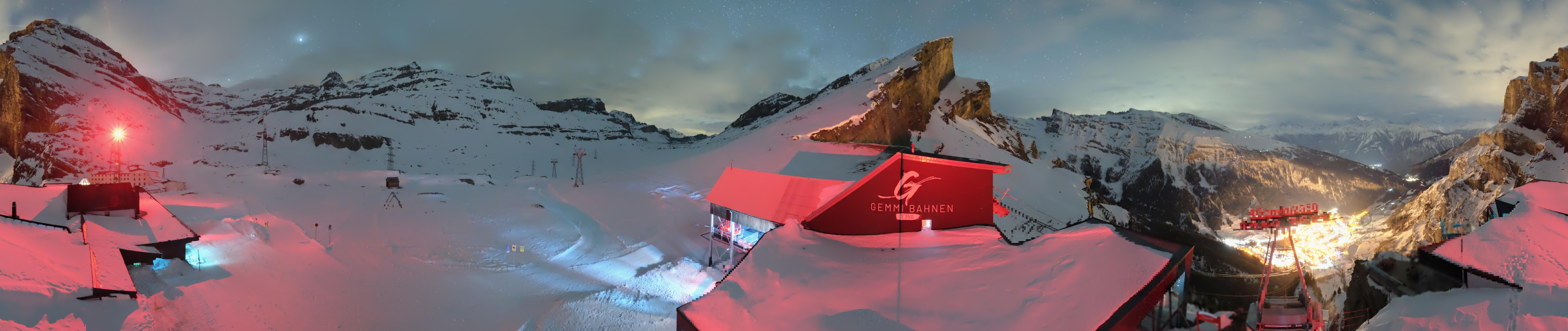 Archiv Foto Webcam Leukerbad: Gemmi Panoramacam