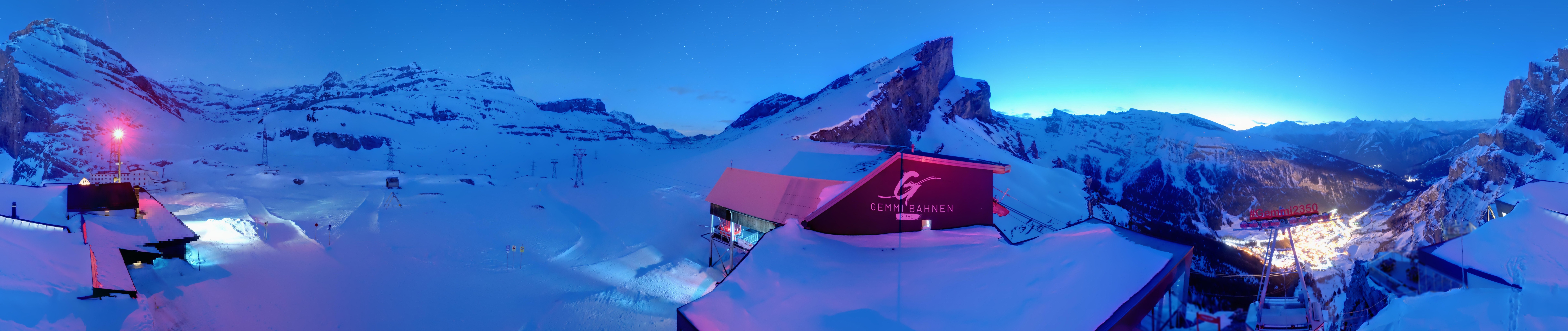 Archiv Foto Webcam Leukerbad: Gemmi Panoramacam