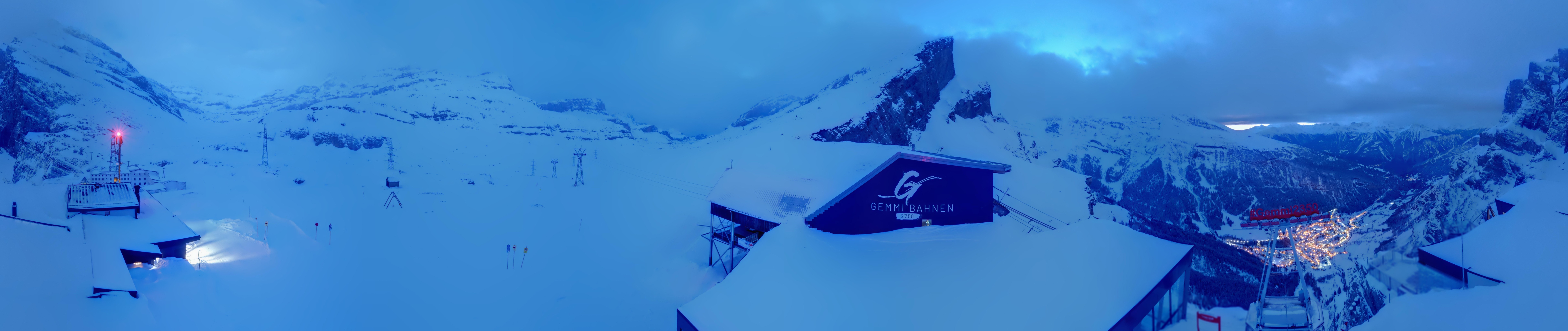 Archiv Foto Webcam Leukerbad: Gemmi Panoramacam