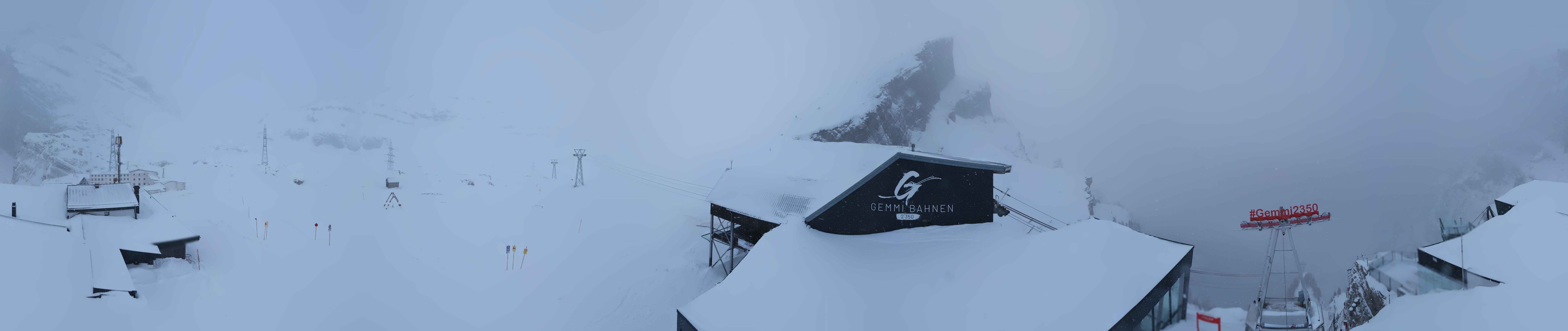 Archiv Foto Webcam Leukerbad: Gemmi Panoramacam