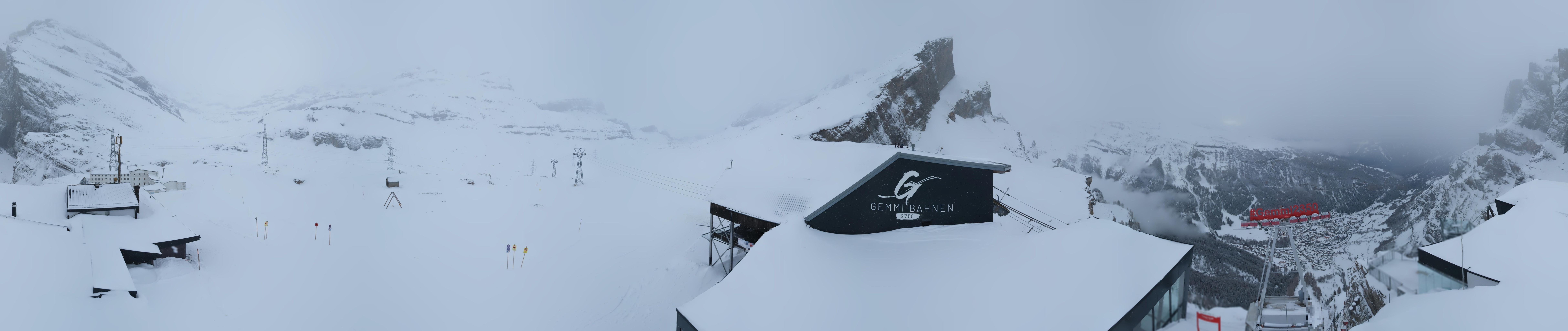Archiv Foto Webcam Leukerbad: Gemmi Panoramacam