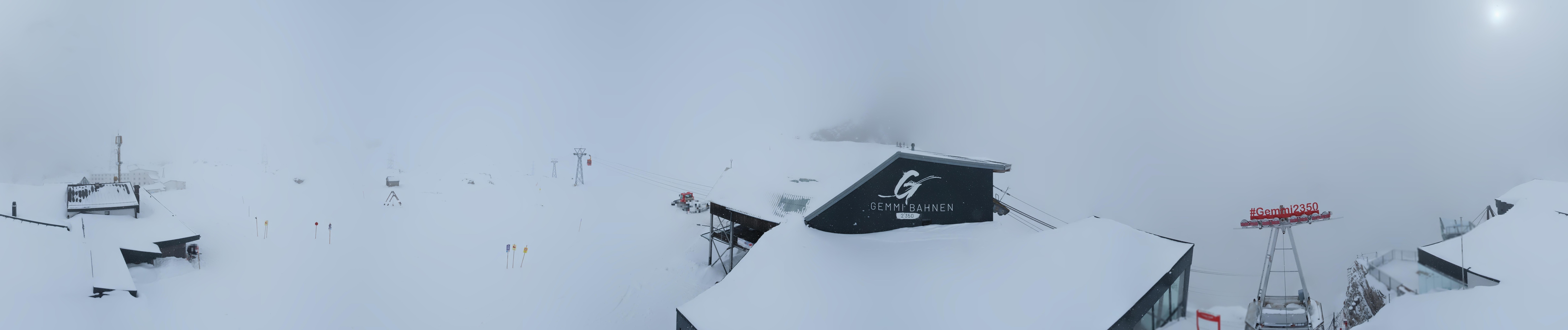 Archiv Foto Webcam Leukerbad: Gemmi Panoramacam