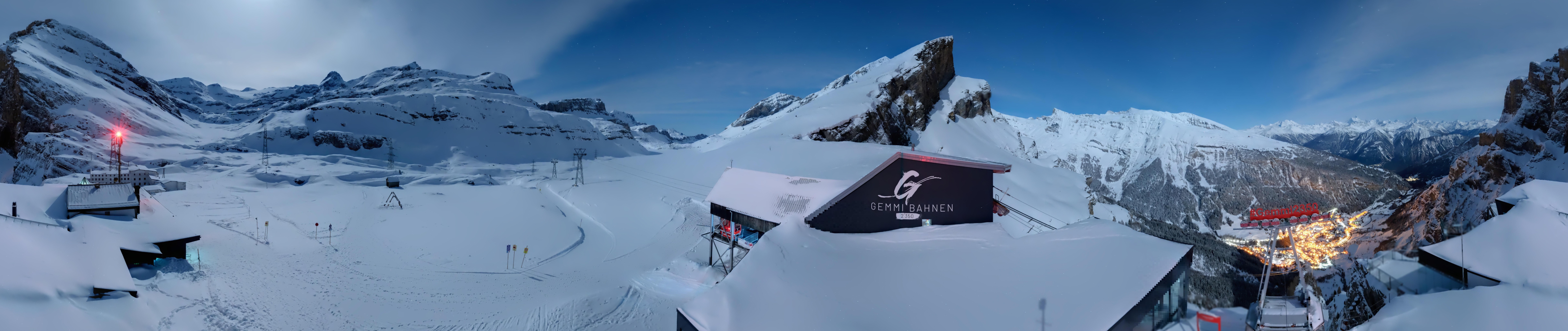 Archiv Foto Webcam Leukerbad: Gemmi Panoramacam