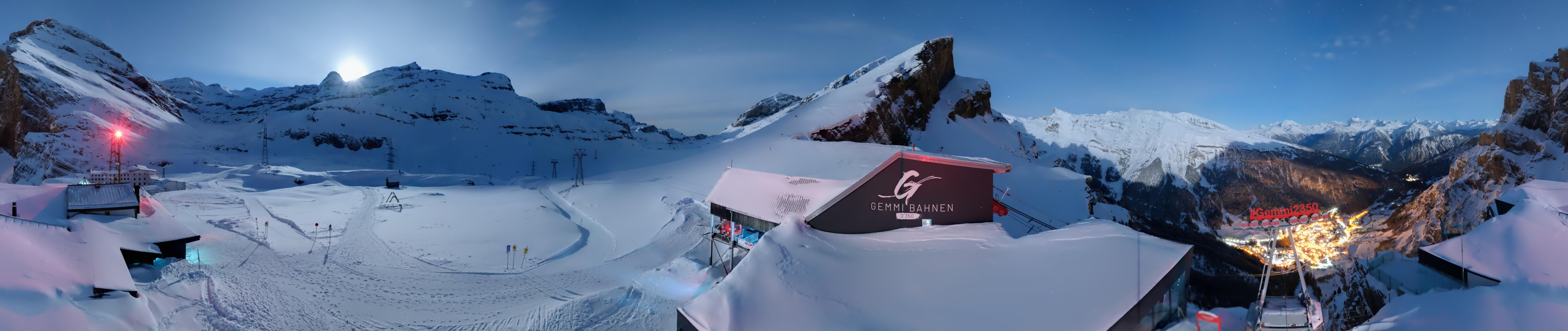 Archiv Foto Webcam Leukerbad: Gemmi Panoramacam