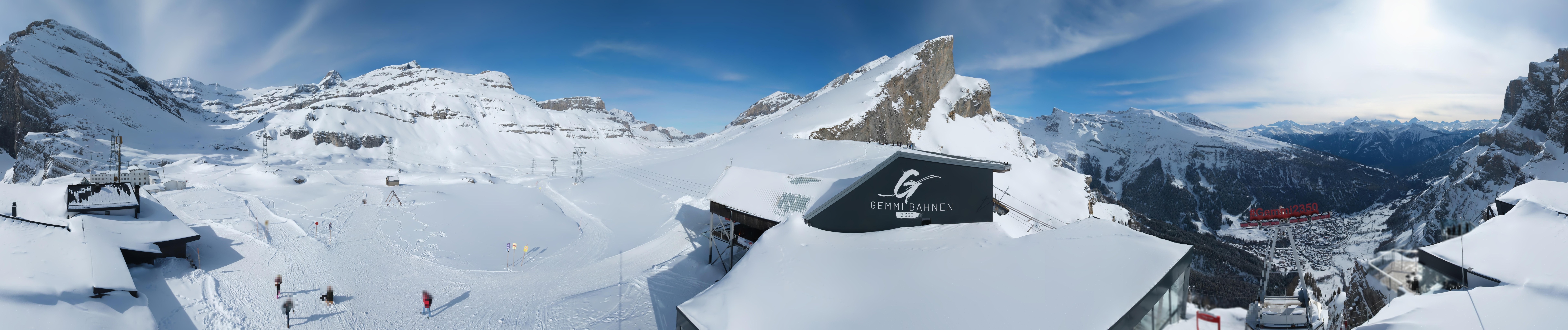 Archiv Foto Webcam Leukerbad: Gemmi Panoramacam
